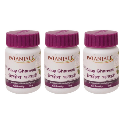 Patanjali Giloy Ghanvati - 60 tabs - Pack of 1