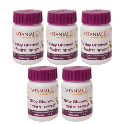Patanjali Giloy Ghanvati - 60 tabs - Pack of 1
