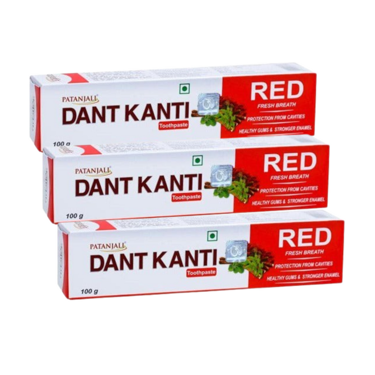 Patanjali Red Tooth Paste - 100 gm - Pack of 1