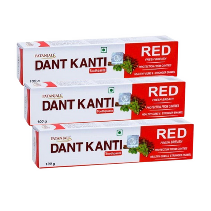 Patanjali Red Tooth Paste - 100 gm - Pack of 1