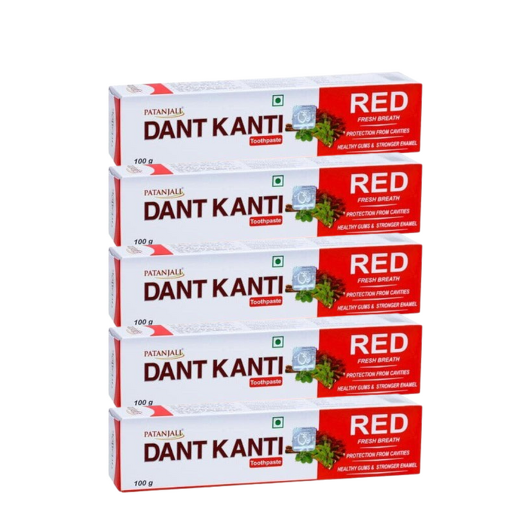 Patanjali Red Tooth Paste - 100 gm - Pack of 1