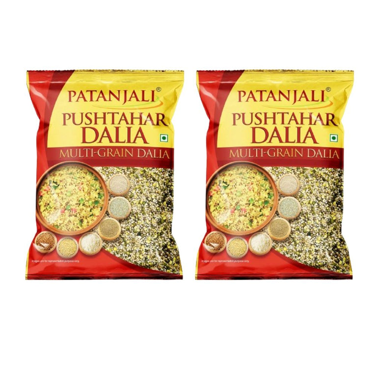 Patanjali Pushtahar Dalia - 500 gm - Pack of 2