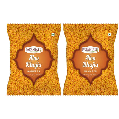 Patanjali Namkeen Aaloo Bhujia - 200 gm - Pack of 2