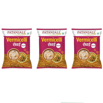 Patanjali Vermicelli Roasted - 85 gm - Pack of 3