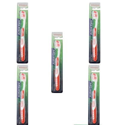 Patanjali Active Care Tooth Brush - Pack of 5