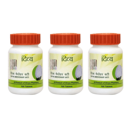 Patanjali Divya Medohar Vati - 100 Tablets - Pack of 1