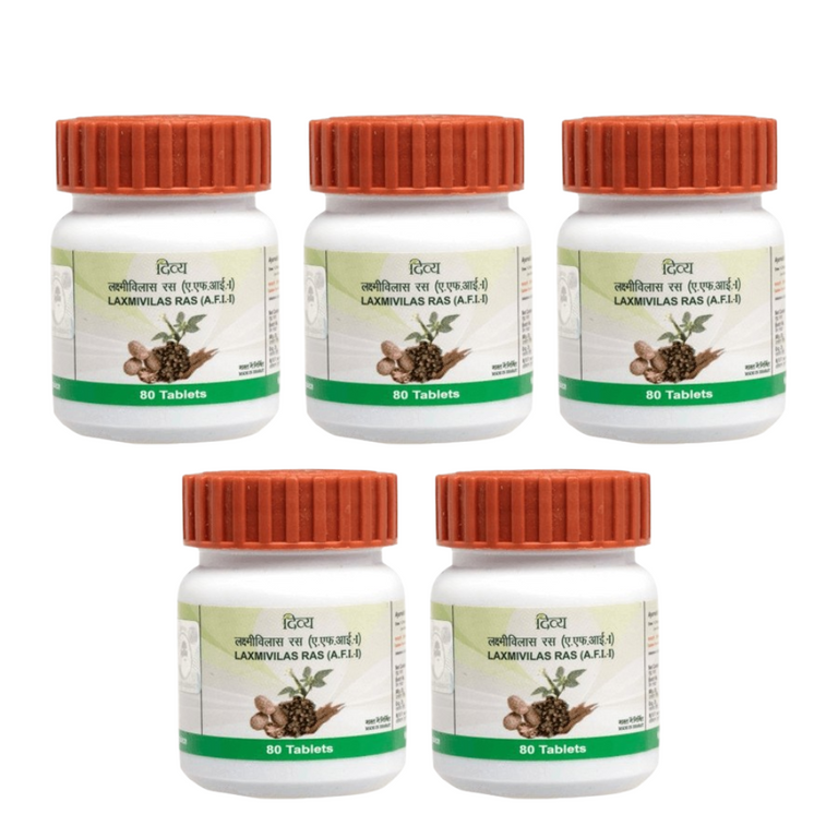 Patanjali Laxmi Vilas Ras - 80 tabs - Pack of 1