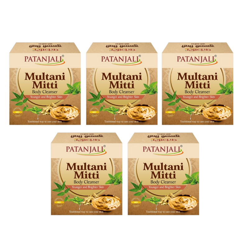 Patanjali Multani - Mitti Body Cleanser - Pack of 1 - 75 gm