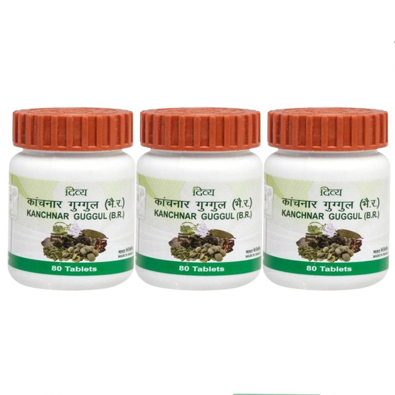 Patanjali Kanchnar Guggul - 40 Tablets - Pack of 1
