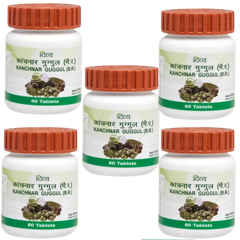 Patanjali Kanchnar Guggul - 40 Tablets - Pack of 1