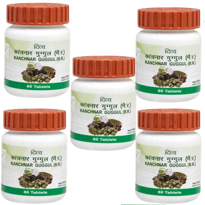 Patanjali Kanchnar Guggul - 40 Tablets - Pack of 1