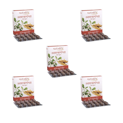 Patanjali Ashwagandha Capsules - 20 caps - Pack of 1