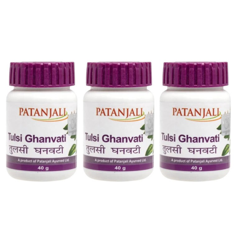 Patanjali Tulsi Ghanvati - 60 tabs - Pack of 1