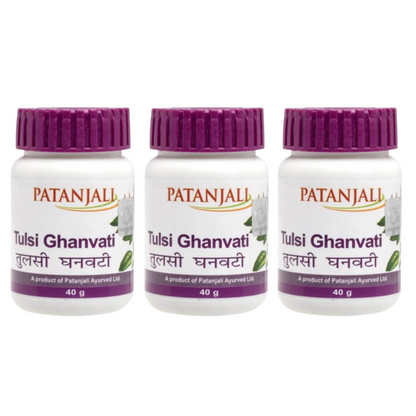Patanjali Tulsi Ghanvati - 60 tabs - Pack of 1