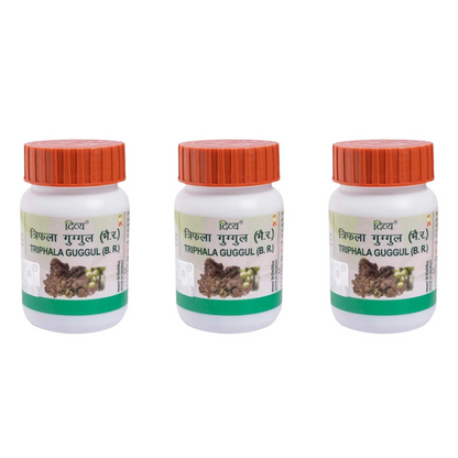 Patanjali Triphala Guggul Tabs - 40 tabs - Pack of 1