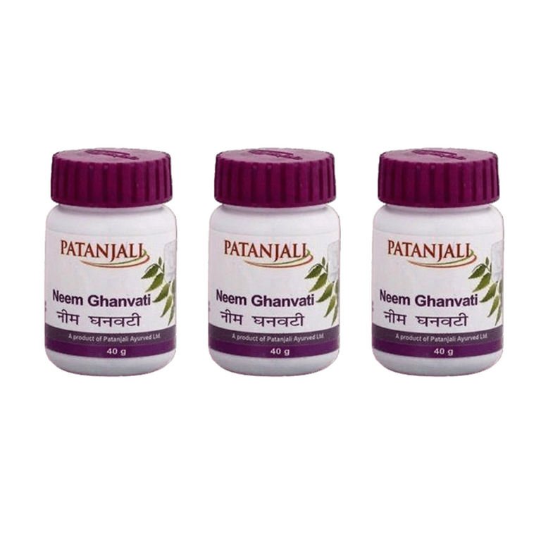 Patanjali Neem Ghan Vati - 60 tabs - Pack of 1