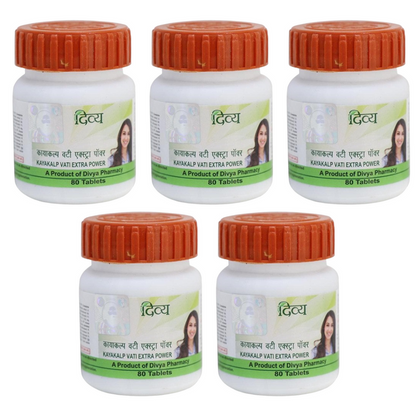 Patanjali Divya Kayakalp Vati Extra Power - 80 tabs - Pack of 1