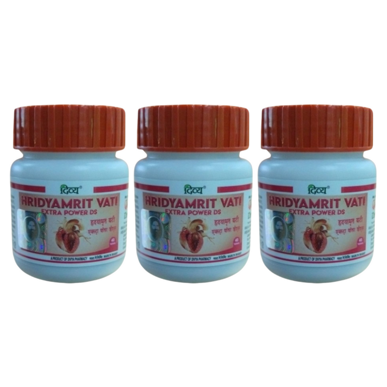 Patanjali Divya Hridyamrit Vati Extra Power - 40 tabs - Pack of 1