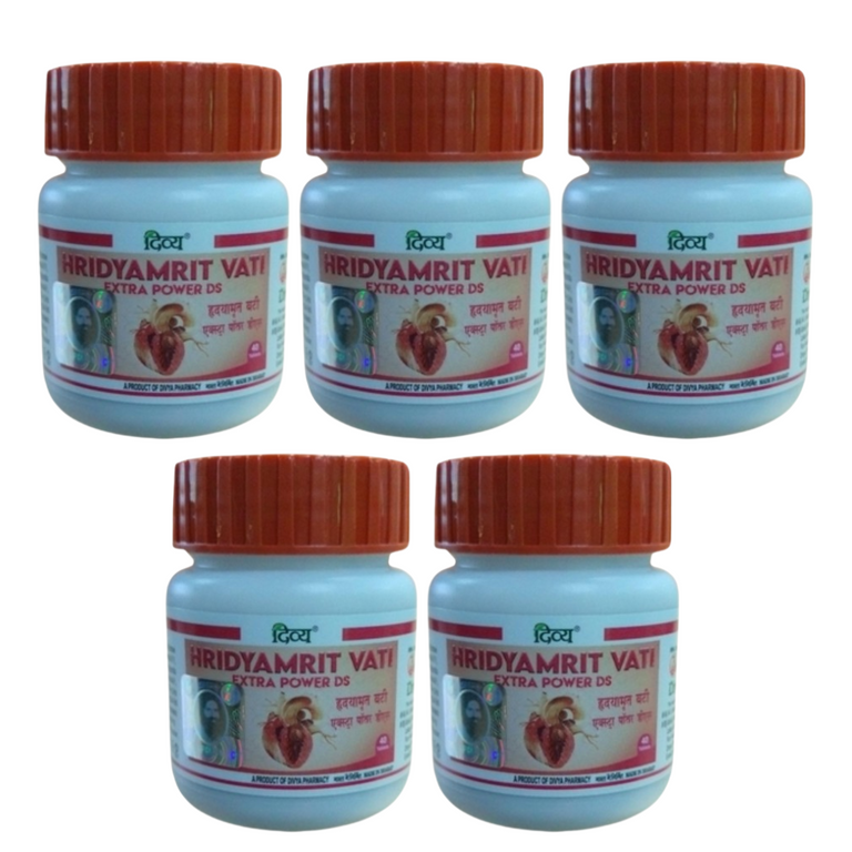 Patanjali Divya Hridyamrit Vati Extra Power - 40 tabs - Pack of 1