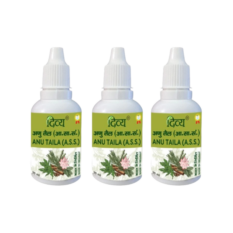 Patanjali Divya Anu Taila - 20 ml - Pack of 1