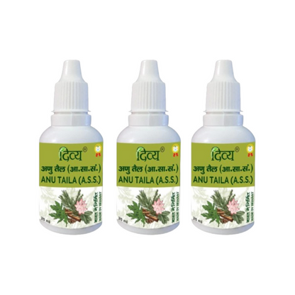 Patanjali Divya Anu Taila - 20 ml - Pack of 1