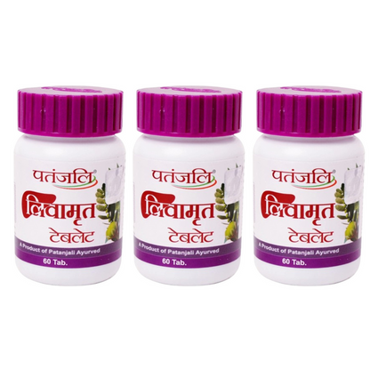 Patanjali Liv Amrit Tablets - 60 tabs - Pack of 1