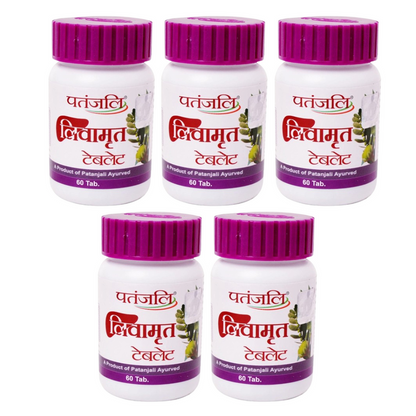 Patanjali Liv Amrit Tablets - 60 tabs - Pack of 1