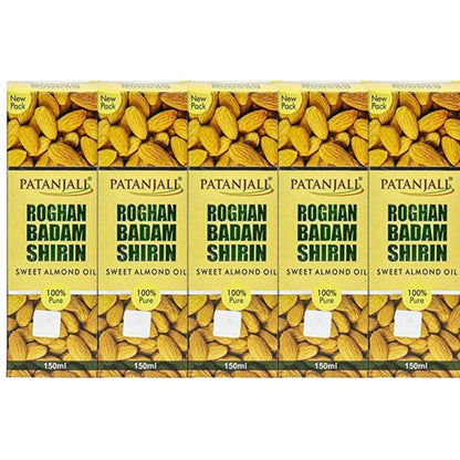 Patanjali Badam Roghan Shirin - 60 ml - Pack of 1