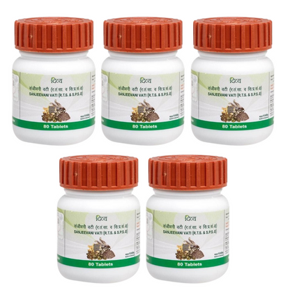 Patanjali Sanjivani Vati / Sanjeevani Vati - 80 tabs - Pack of 1