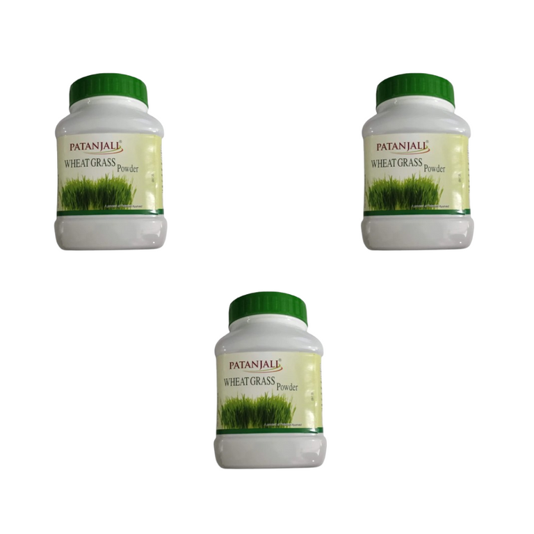 Patanjali Wheat Grass Powder - 100 gm - Pack of 1