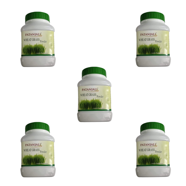 Patanjali Wheat Grass Powder - 100 gm - Pack of 1