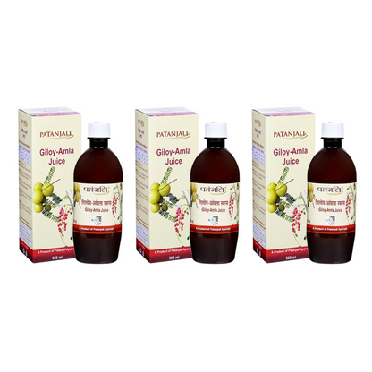 Patanjali Giloy Amla Juice - 500 ml - Pack of 1