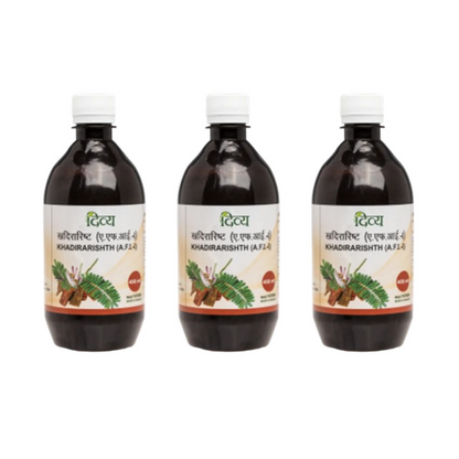Patanjali Divya Khadirarishth - 450 ml - Pack of 1