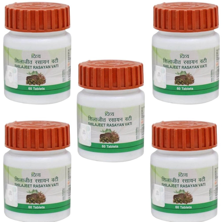 Patanjali Divya Sj Rasayan Vati - 60 tabs - Pack of 1