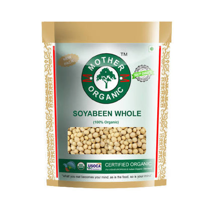 Mother Organic Soyabeen Whole - 500 gm