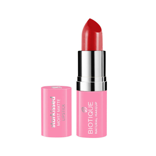 Biotique Starkissed Moist Matte Lipstick - Kiss Of Love - 4.2 gm