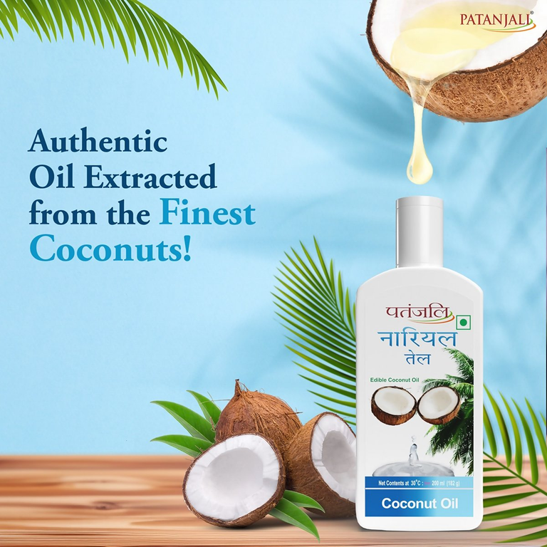 Patanjali Coconut Oil (B) - 200 ml