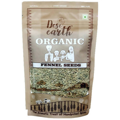 Desi Earth Organic Fennel Seeds - 100 gm