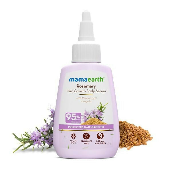 Mamaearth Rosemary Hair Growth Scalp Serum with 95% Pure Rosemary Oil - 50 ml