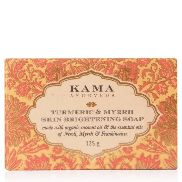 Kama Ayurveda Turmeric & Myrrh Skin Brightening Soap 125gm - 125 gm