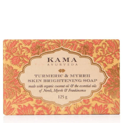 Kama Ayurveda Turmeric & Myrrh Skin Brightening Soap 125gm - 125 gm