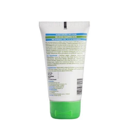 Mamaearth Milky Soft Baby Face Cream For Moisturizes, Soothes, Heals Chapped Skin - 60 gm
