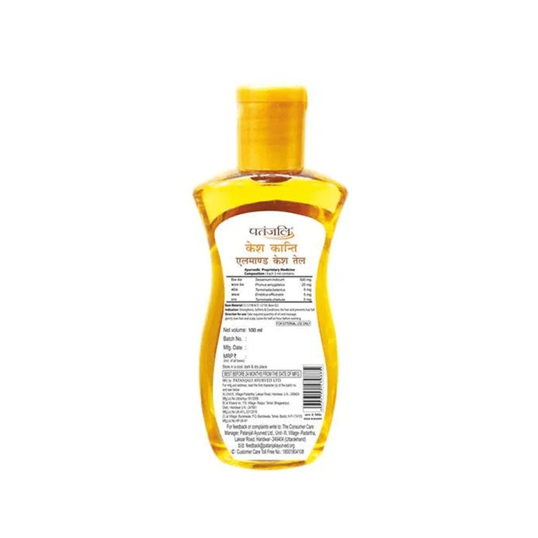 Patanjali Almond Hair Oil - 100 ml