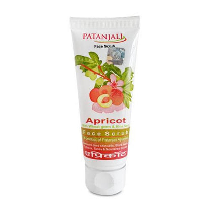 Patanjali Apricot Face Scrub - 100 gm - Pack of 1
