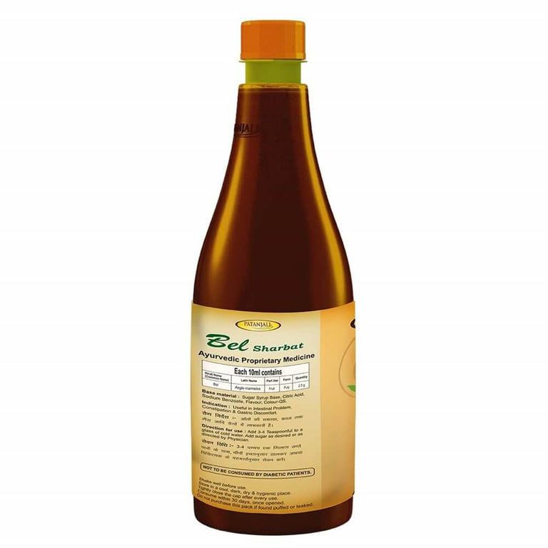 Patanjali Bel Sharbat - 750 ml