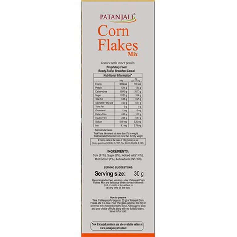 Patanjali Corn Flakes Mix - 250 gm