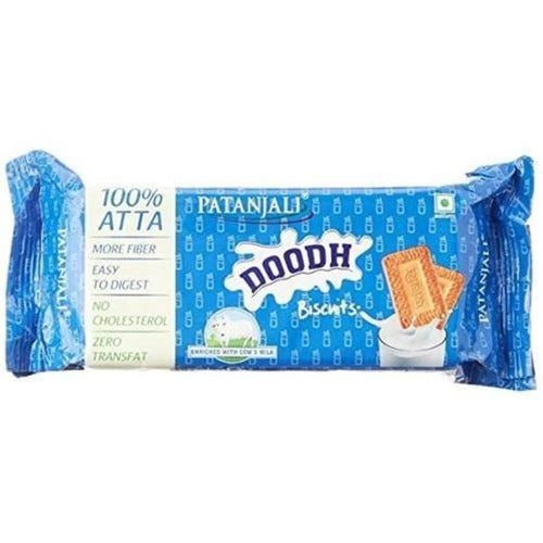 Patanjali Doodh Biscuits - 70 gm - Pack of 10