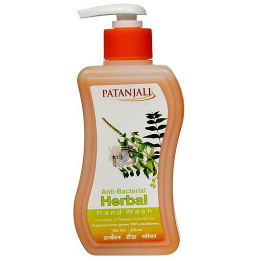 Patanjali Herbal Anti Bacterial Hand Wash - 250 ml