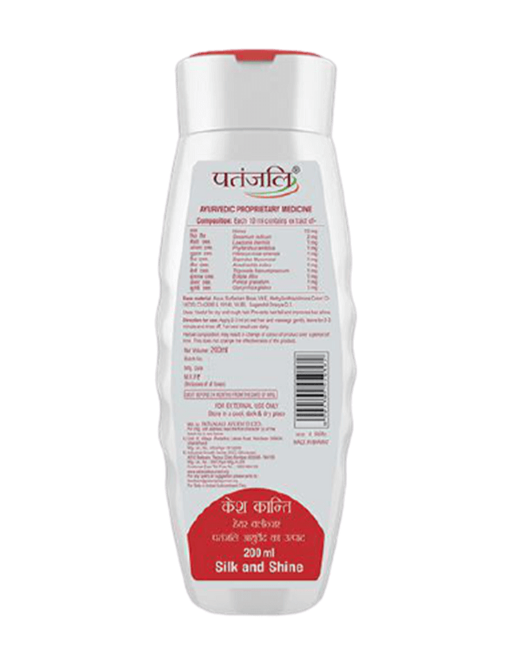 Patanjali Kesh Kanti Hair Cleanser Silk & Shine - 180 ml