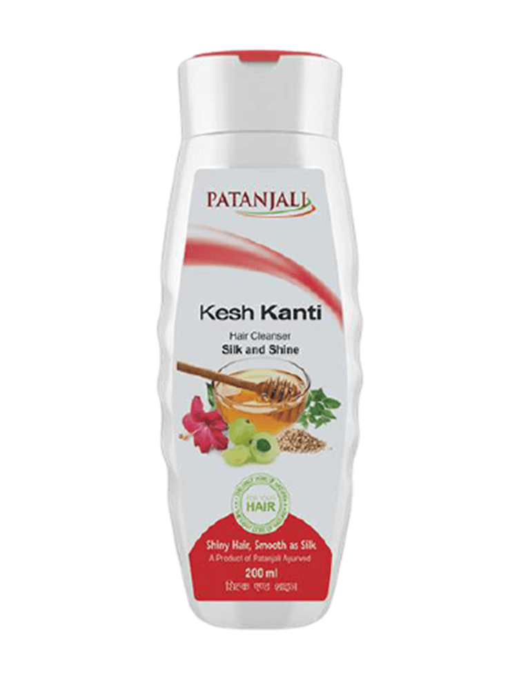 Patanjali Kesh Kanti Hair Cleanser Silk & Shine - 180 ml